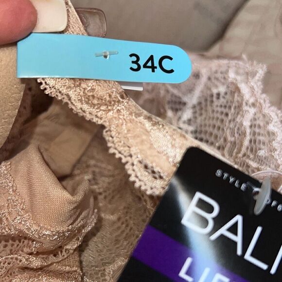 Bali Lace NWT Desire Underwire Bra Adjustable Comfort-U Straps 34C - Picture 4 of 5